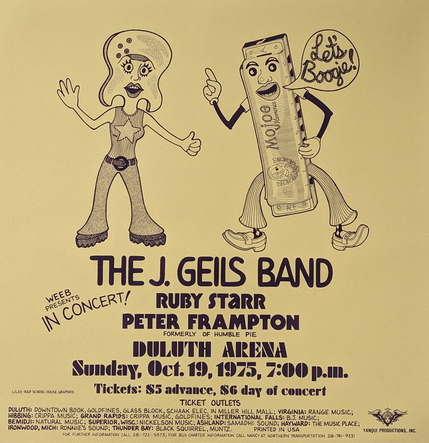 J. Geils Band/Ruby Starr/Peter Frampton